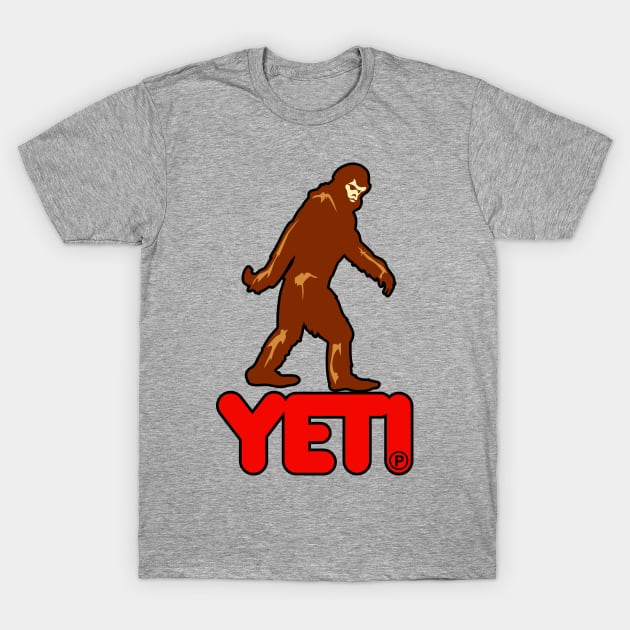 Yeti Clothes T-Shirt by MBK